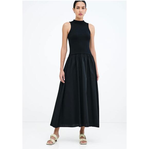 Marcella Montrose Fit and Flare
Midi Dress Black size large (new) - Picture 1 of 7
